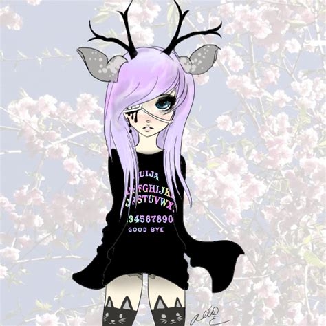 Pastel Deer Girl By Toxicfoxes On Deviantart
