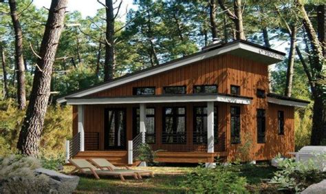 Small Modern Cabins Contemporary Cabin House Plans Jhmrad 164609