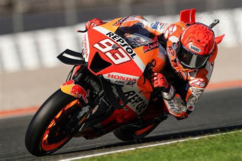 Motogp Marquez Survives Two Crashes Ranks Fourth On Friday At