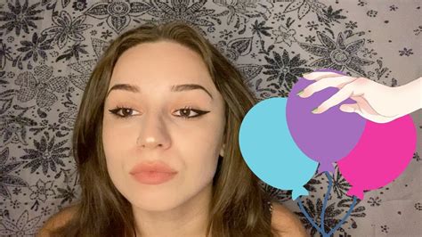Asmr Popping Huge Balloons Part With Long Nails Youtube