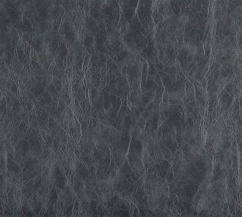 Slate Grey Distressed Leather Hide Look Soft Vinyl Upholstery Fabric