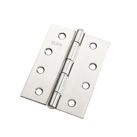 Zenith 100mm Polished Stainless Steel Butt Hinge Fixed Pin Bunnings