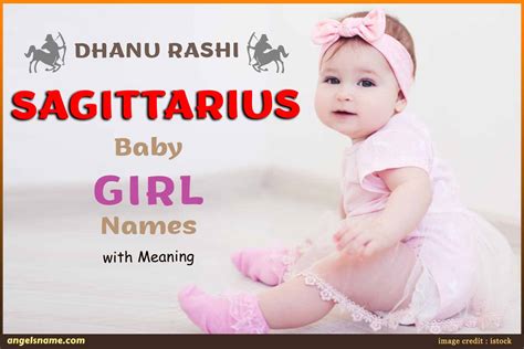 Top Dhanu Rashi Or Sagittarius Baby Girl Names With Meaning
