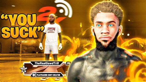 I Pulled Up On Gawd Triller My Fav Youtuber In Nba 2k21 Must Watch