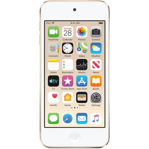 Apple 256gb Ipod Touch 7th Generation Gold Mvj92lla Bandh