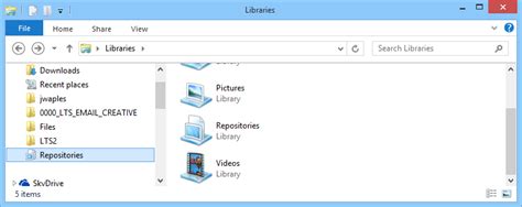 Custom Libraries In Windows 81 Super User