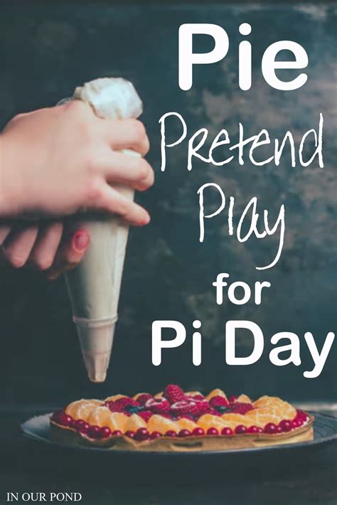 These projects make it easy to make this never ending number the star of other subjects as well. Pie Pretend Play Ideas for Pi Day