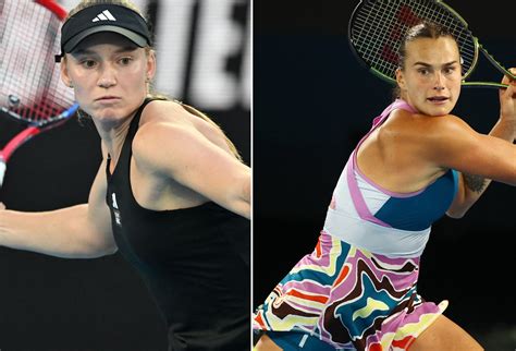 Elena Rybakina Will Play Aryna Sabalenka In Australian Open Womens