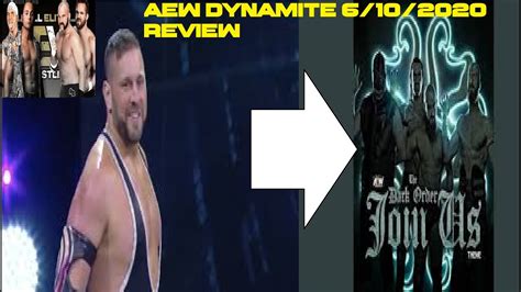 Dst Show Aew Dynamite 6102020 Review Youtube