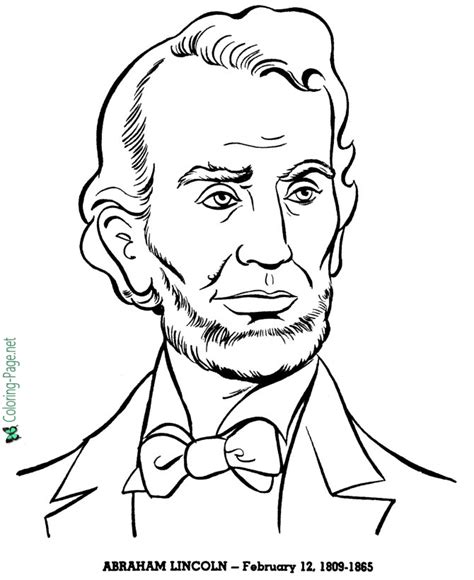 Presidential coloring pages are a easy way to learn about the presidents, while having fun learning. US Presidents Coloring Pages Abraham Lincoln