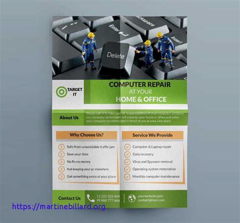 90 Customize Computer Repair Flyer Word Template Now By Computer Repair