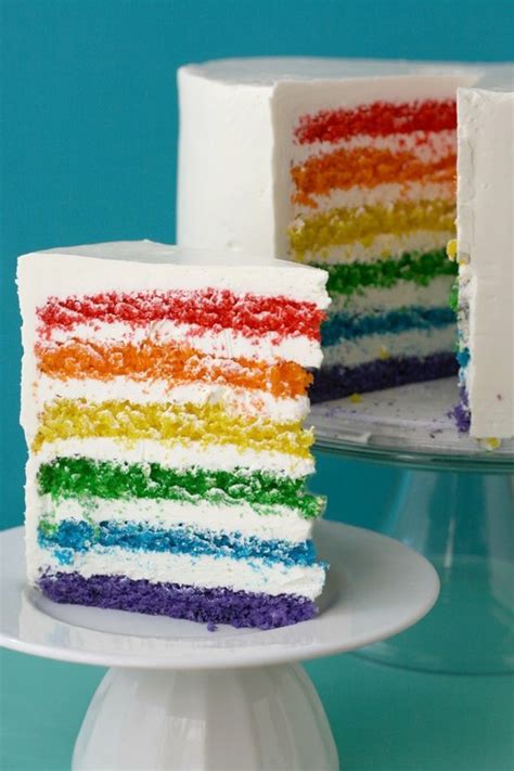 Resep Dan Cara Membuat Rainbow Cake Kue Pelangi