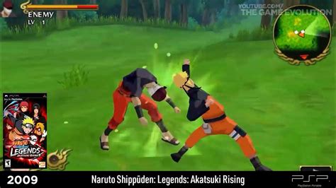 Naruto Playstation Evolucion Ps1ps4 Youtube