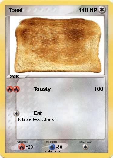 Pokémon Toast 74 74 Toasty My Pokemon Card