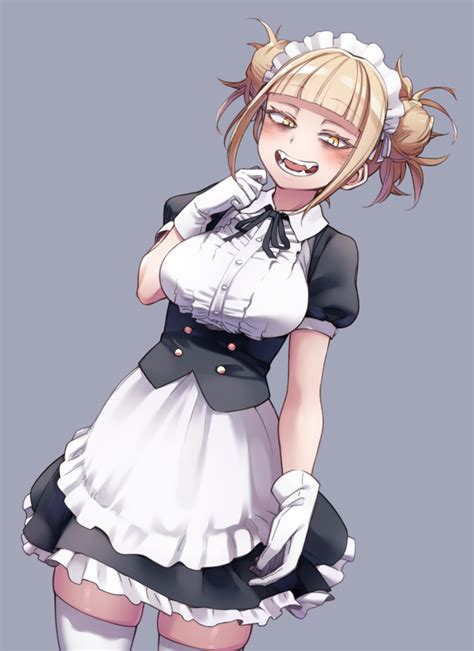 Toga Maid My Hero Academia Maid Outfit Anime Yandere Girl Toga