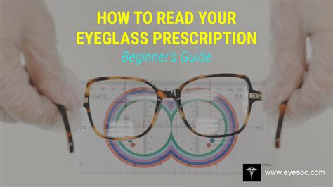 How To Read Eyeglass Prescription Beginner S Guide