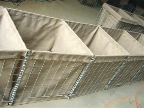 Defensive Hesco Barriers For Military Sand Wall China Manufacturer