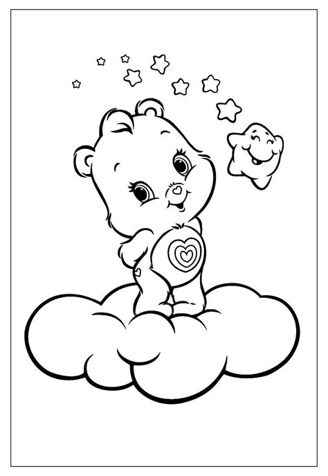 Calinours Bear Coloring Pages Coloring Pictures Butterfly Coloring Page My Xxx Hot Girl