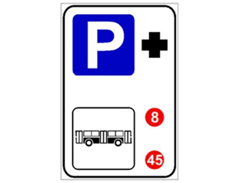 Il Segnale Raffigurato Permette La Sosta Degli Autobus - Parcheggio di scambio con linee di autobus