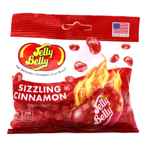 Jelly Belly Sizzling Cinnamon Jelly Beans Red Hot Tiki