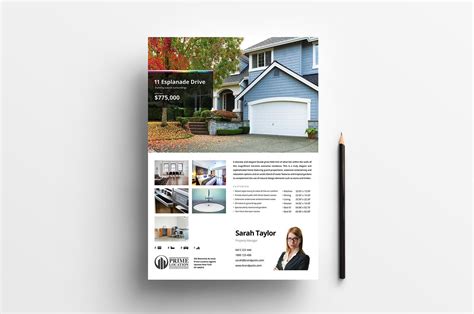 Real Estate Poster Template Illustrator Templates ~ Creative Market