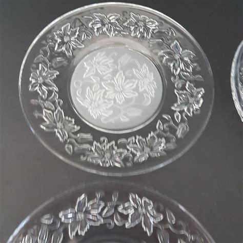 Princess House Fantasia Dessert Plates 8 Inch Set Of 4 Luncheon