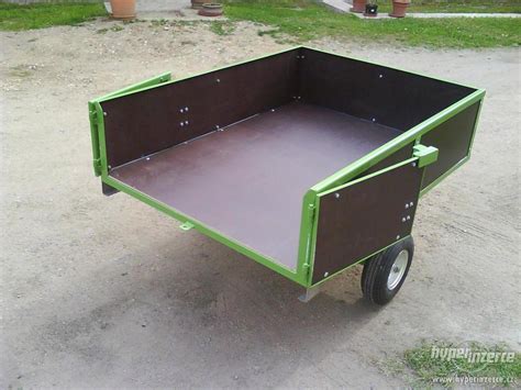 Přívěsný vozík za zahradní traktor bazar Hyperinzerce cz