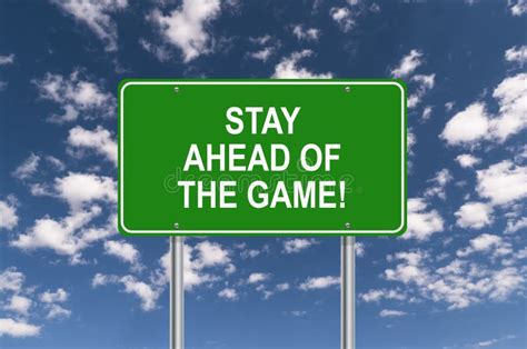 Stay Ahead Of The Game Stock Illustration Illustration Of Piece