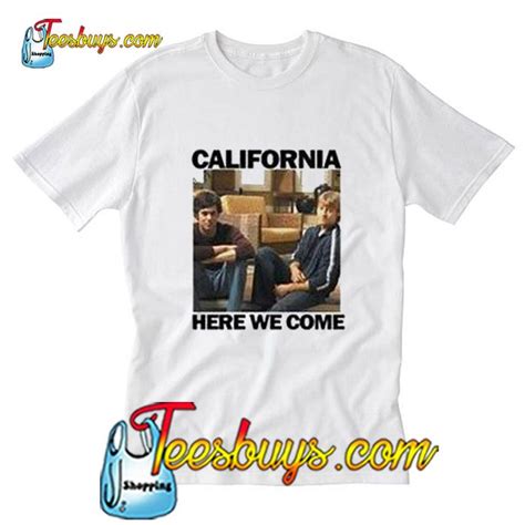 California Here We Come T Shirt T Shirt Shirts Mens