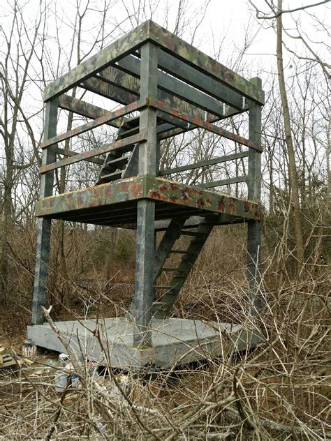 Hunting Blind On Stand Elevated Tower Platform Deer Turkey Hog Artofit