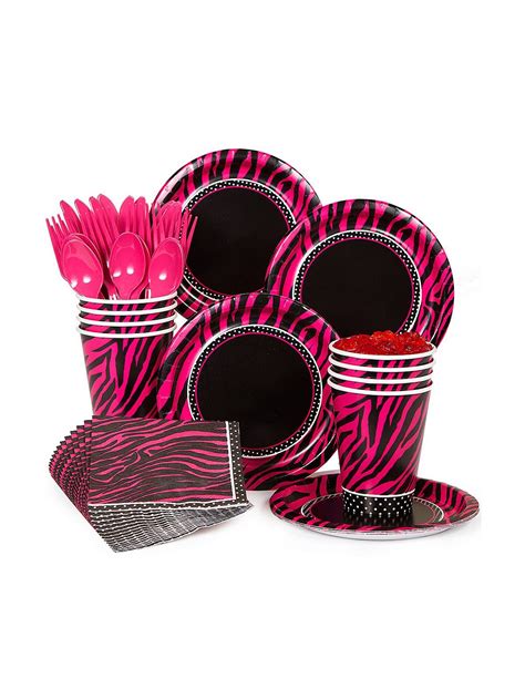 Pink Zebra Boutique Standard Kit Serves 8 Zebra Party Pink Zebra