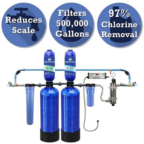 Aquasana Rhino Series 6 Stage 500000 Gal Well Water Filtration System
