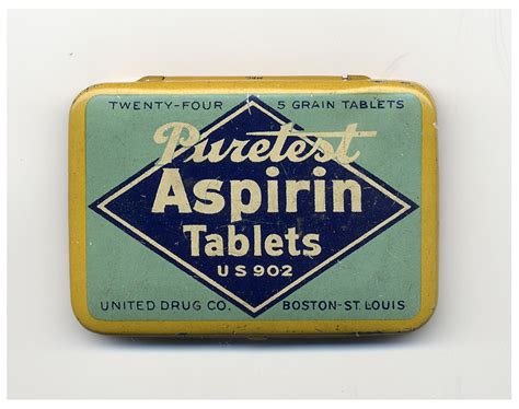 Puretest Aspirin Tablets National Museum Of American History