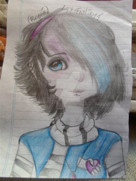 Anna Blue Drawing With Pencils By Lady Fan2014 On Deviantart
