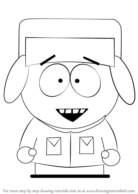 How To Draw Kyle Broflovski From South Park South Park Characters