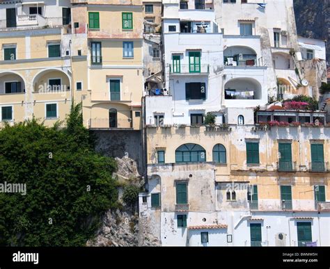 Amalfi Buildings Amalfi Coast House Houses Building Facade