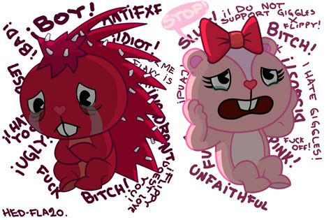 Both Are Hated By Stupid Fans By Hedgeflak03 On Deviantart Happy Tree