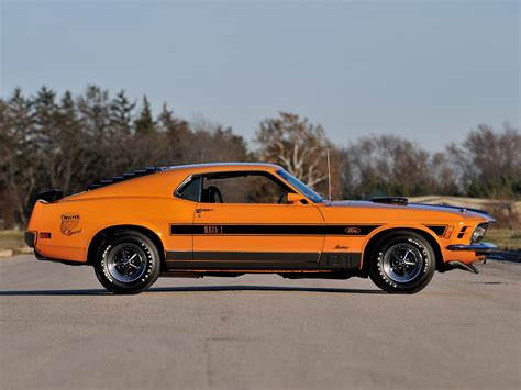 1970 Ford Mustang Mach 1 428 Super Cobra Jet Twister Muscle Classic F