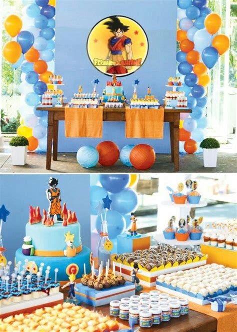 Baby Boy Baby Shower Goku Birthday Ball Birthday Parties Birthday
