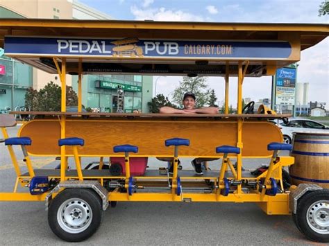 Pedal Pub Takes Calgary On A Brewery Tour Like No Other Mint And Heritage