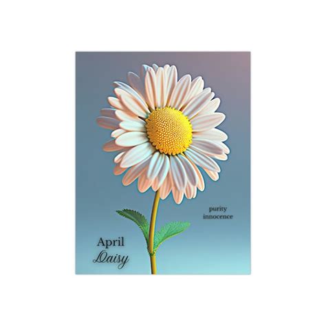 Birth Month Flower Print Etsy