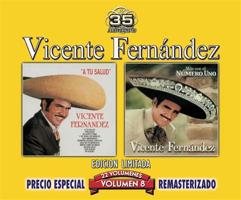 35 Anniversary Re Mastered Series Vol 8 Album By Vicente Fernández