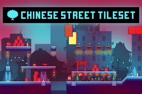 Comments Chinese Street Tileset By Free Game Assets Gui Sprite