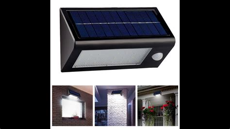 180°sensing angle provides timely illumination when you are in need.adapts high quality monocrystalline, the solar sensor lights produce 20.5% more electricity than other solar wall lights at the same time InnoGear® Solar Powered Outdoor Motion Sensor Light - YouTube