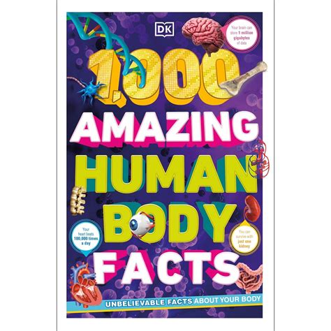 1000 Amazing Human Body Facts A2z Science And Learning Toy Store