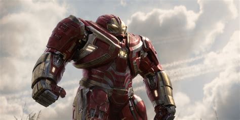 Avengers Endgame Thanos Wears Iron Mans Hulkbuster Armor In New Fan Art