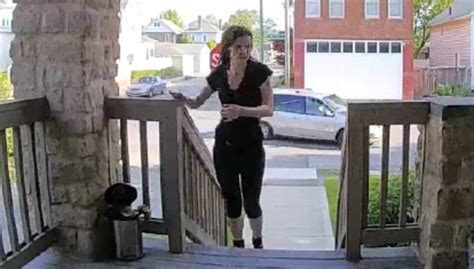 Police Woman Caught On Camera Stealing Merion Village Package Wtte