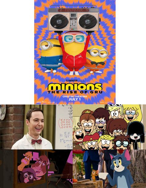 Sheldon And Friends Like Minions The Rise Of Gru By Cartoonsrule2020