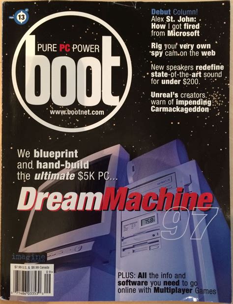 Boot Magazine Maximum Pc Sept 1997 Dream Machine Build X Post