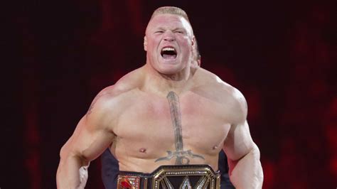 Brock Lesnars Opponent For His Return Revealed Lesnar Winning Title On